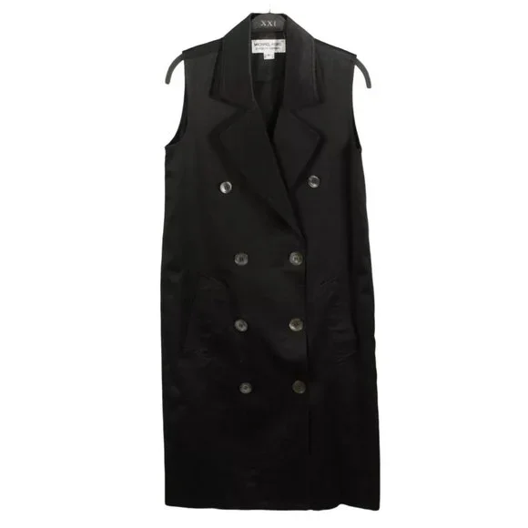 Michael Kors | Dresses | Michael Kors Bergdorf Goodman Womens Black Coat  Dress Size 6 | Poshmark
